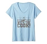 Photo Gallery donna non scherzare con la cucina hobby cook cooking maglietta con collo a v Photo Gallery donna non scherzare con la cucina hobby cook cooking maglietta con collo a v