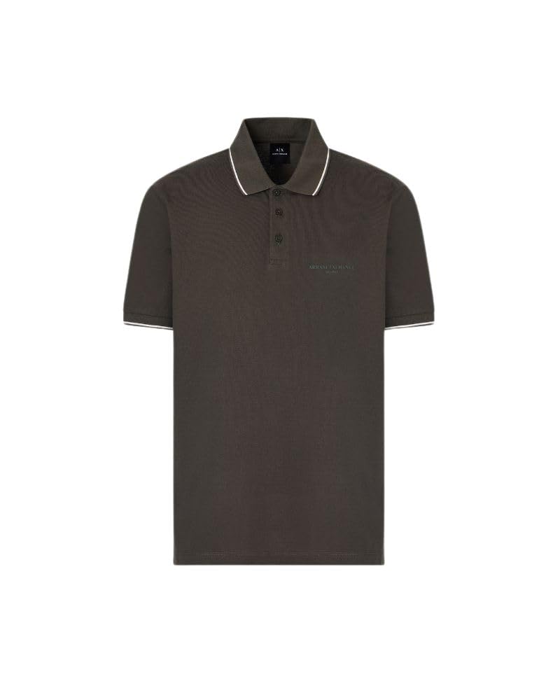 Armani Exchange Altura Urbana para Hombre, Ajuste Regular, Negro, XL, Tinta Negra, XL