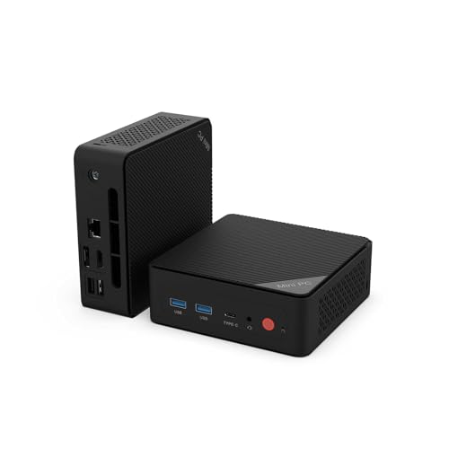 Image of Mini PC, Intel Pentium Gold 6500Y (up to 3.4GHz), 16GB RAM 256GB SSD, Windows 11 Desktop Computers for Home Office Business Students, Triple 4K Display via USB-C /HDMI /DP, WiFi, BT