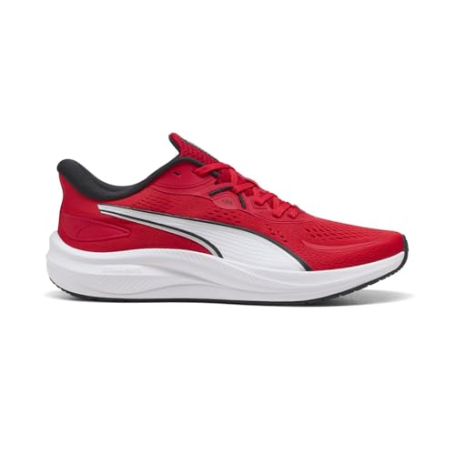 PUMA Mens Skyrocket Lite 2 Running Sneakers Shoes - Red, White