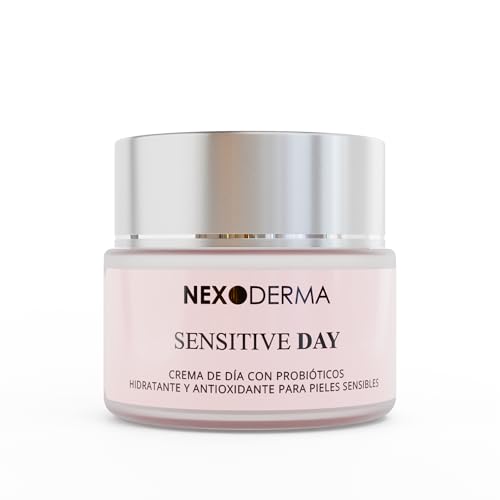 Nexoderma Crema Facial Para Pieles Sensibles y Muy Secas | Hidratante y Antioxidante con Probióticos | Ingredientes Científicamente Avanzados | 97% Ingredientes Naturales | 50 ml