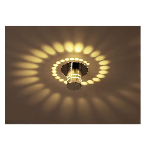 GDBAGKDQK Luces de pared LED, lámpara espiral Simple moderna, Led techo colorida for interiores for KTV Bar, pasillo, sala estar Luces Brillantes