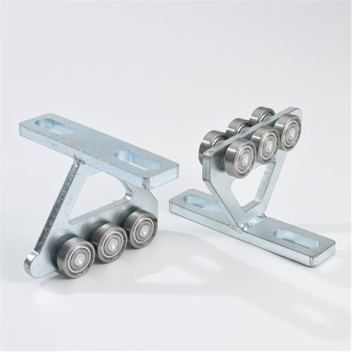 6 Wheel Hoist Trolley with Rollers - Strut Trolley Assembly for Electric Hoist Fits 1-5/8