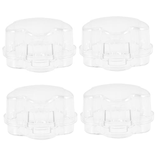 BESTonZON 4pcs Stove Proofing Gas Oven Knob Safety Cover Childproof Lock for Gas Stove Knob Guards