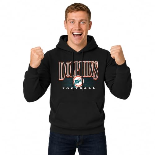 Team Fan Apparel NFL Adult Unisex Overtime Blueprint Soft Fleece Hooded Sweatshirt, Officially Licensed Football Hoodie!, Black, XX-Large