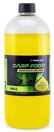 Tandem Baits Euro Booster XXL for Carp Boilies Vanilla, Euro Booster XXL 1l Vanilla