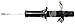 Monroe Shocks & Struts OESpectrum 72702 Suspension Strut