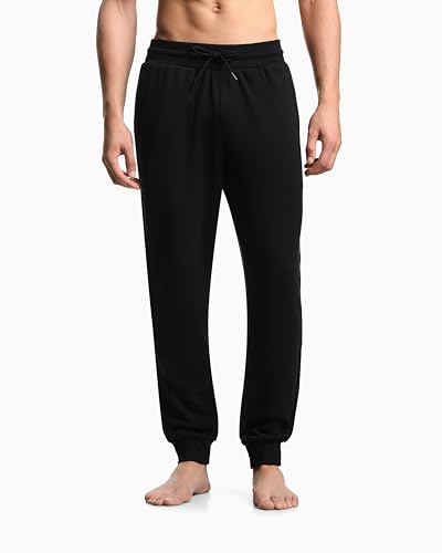 Pantalons Armani Homme en molleton avec bords-côtes Basic Terry