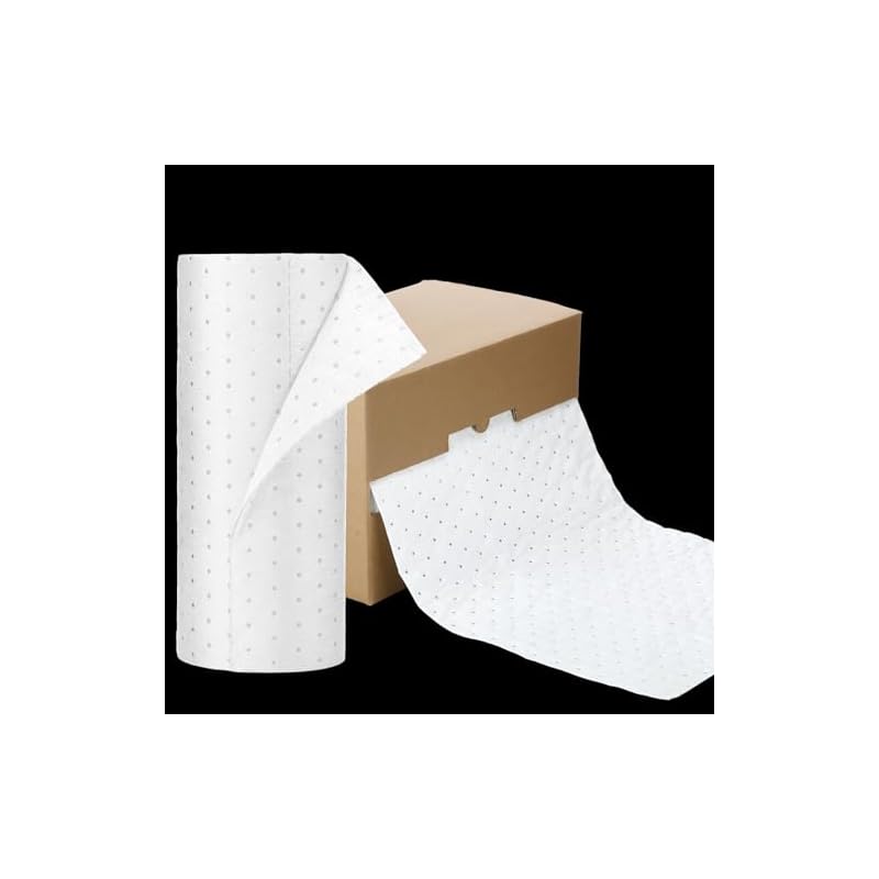 Timgle-158-In-X-132-Ft-Oil-Absorbent-Pads-Absorbent-Mat-Roll-Pre-Cut-Oil-Absorbent-Mat-With-Dispenser-Box-For-Home-Workshop-Kitchen-Industrial-Setting 31rcaiuqabl. sl500 . ss800