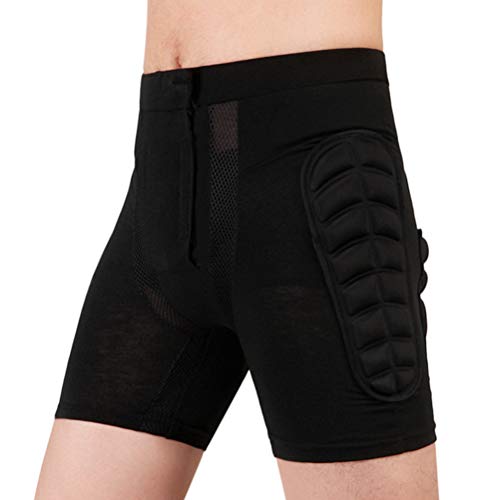 Calça curta acolchoada 3D BESPORTBLE, short de proteção para esqui, patinação, snowboard, ciclismo,