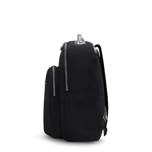 Image of Kipling Women's Seoul 15 inch Laptop Backpack, Durable, Roomy with Padded Shoulder Straps, Built-In Protective Sleeve