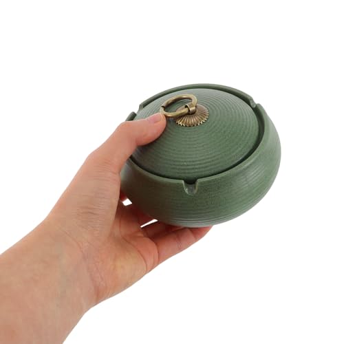 Cendrier coupe-vent en céramique anti-odeur pour protéger vos espaces de vie - 5