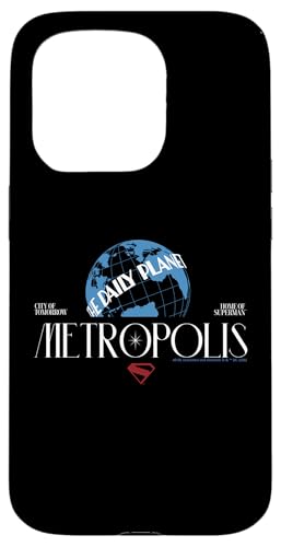 Metropolis Daily Planet Globe ���S �X�[�p�[�}�� �g���r���[�g �X�}�z�P�[�X iPhone 15 Pro �p