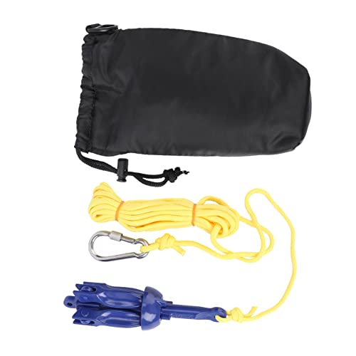 GALPADA Foldable Anchor for Kayaks Canoes 4-Foot Heavy Duty Anchor for Rivers Lakes Oceans