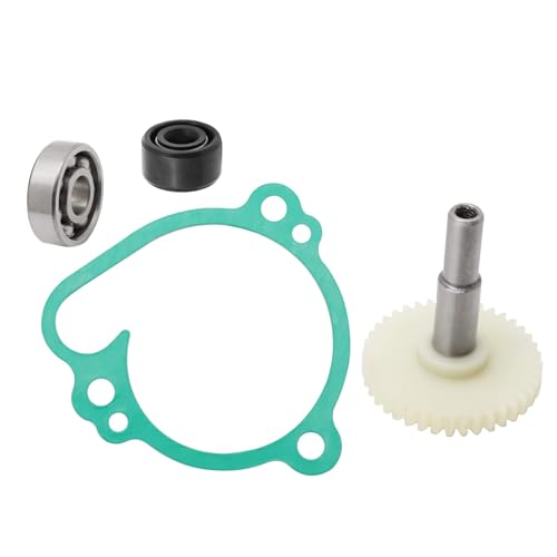Image of Water Pump Rebuild Kit Impeller Shaft Gear Bearing Seal Gasket for Kawasaki KX100 KX85 KX80 OEM# 13234-1103 11009-1972 11061-0184 92049-1366