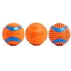 Chuckit dog balls interactive dog toys high bounce fetch ball floating ultra and rugged balls durable size medium 25 inch diameter set of 3  urban country home decor