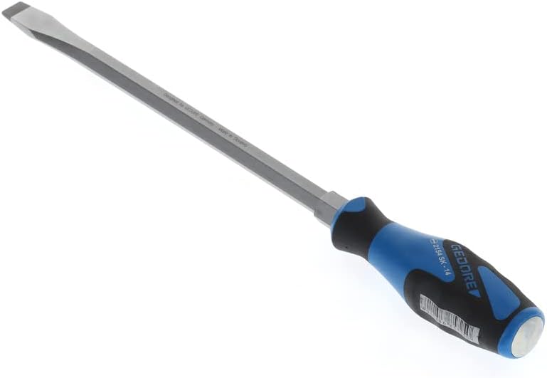Gedore 2154SK 14 3C-Screwdriver with striking cap for slotted head screws 14mm