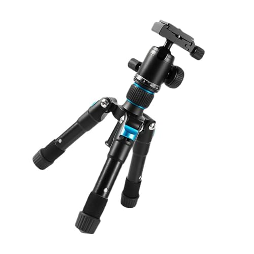Trípode de escritorio de aluminio de 50 cm para videocámaras y cámaras DSLR 6