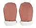 BEABA Waterproof Fleece Lined Universal Stroller Gloves, Hand Warmer Muff, Anti-Freeze Stroller Mittens for Handlebars, Baby Winter Essentials, Terracotta