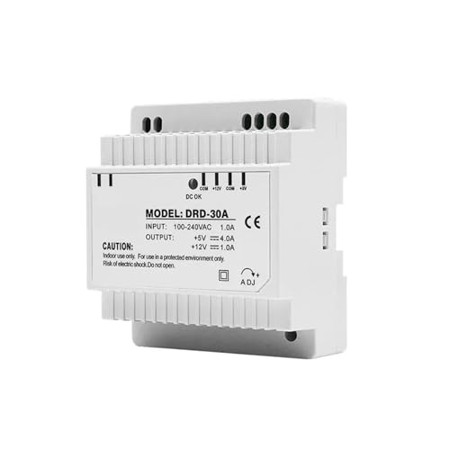 Alimentation à découpage double sortie rail DIN DRD-100B 5V 24V
