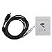 lvifloae RockSmith Real Tone Cable USB Type a Male to 6.35mm Mono Electric Guitar Cord Professional Guitar to Computer USB Compatible with Os X 10.9 or Higher Operating Systems