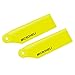 Microheli Plastic Tail Blade 36mm (Yellow) - Blade Fusion 180 / Smart