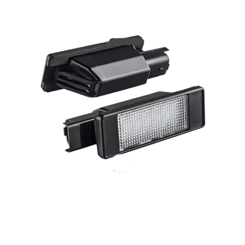 Luces LED de matrícula 6000K luces traseras Citroen C5 luz placa coche auto