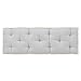 vidaXL Coussin de Canapé Palette Coussin de Siège Coussin de Canapé de Terrasse Meuble de Jardin Patio Arrière-Cour Extérieur Gris 120x40x7 cm