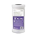 Whirlpool Whole House Large Capacity Sediment Filter WHKF-GD25BB, NSF Certified 25 Micron Filtration, 6-Month Filter Life, Replacement Cartridge Fits Most Home 10" x 4.5" Standard Filter Housings