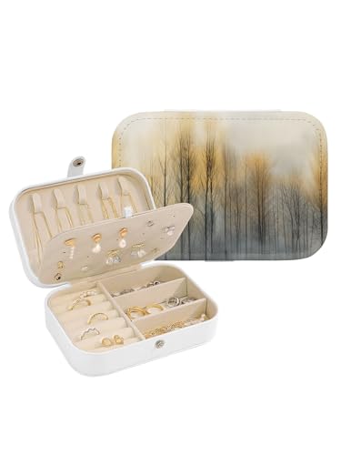 Keikimeiker �W���G���[�{�b�N�X �[���̐X ���ۖ��G�� �~ ��e�� �A�N�Z�T���[�{�b�N�X ���[�P�[�X �����` 16×11×5cm ���O���\�̎d�؂�� ���s�E�o���p �g�їp ���� ���U�[ �s�A�X �l�b�N���X