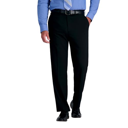 J.M. Haggar Men's Suit Pant, Black, 38W x 32L - Main Image