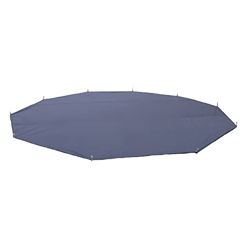 Vilemoon Footprint for Tipi Hot Tent, Ten Horns Ground Sheet Mat, Tent Floor, 5-6Person Waterproof Lightweight Camping Tarp
