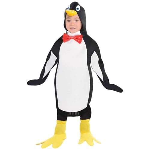 amscan Childs Boys Girls Penguin Fancy Dress Costume