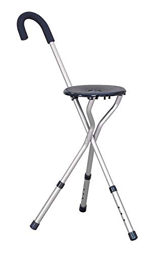 Homecraft - Taburete con bastón (altura ajustable)
