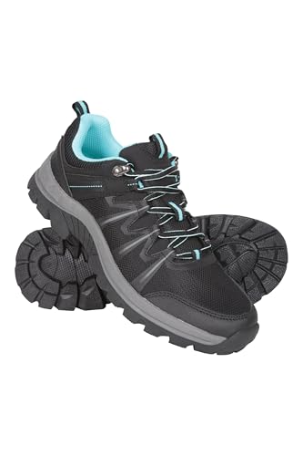 Mountain Warehouse McLeod Womens Walking Shoes - Lightweight, Warm, Durable, Breathable, Mesh Lining, Sturdy Grip, Rubber Outsole - Spring Summer, Running & Gyming