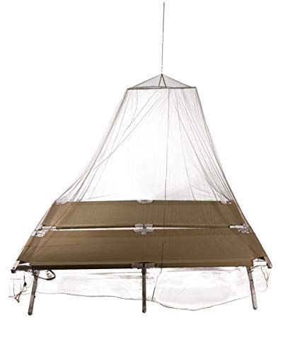 Mil-Tec Mosquito net Jungle for camp beds Double (Olive/24 x 8 x 26 cm)