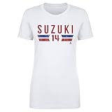 500 LEVEL Nick Suzuki Women's T-Shirt (Women's T-Shirt, Medium, White) - Nick Suzuki Montreal Font