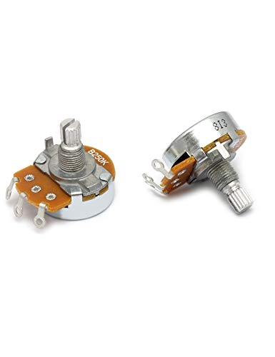 Potentiomètre de guitare linéaire B250K Alpha Pots grand modèle pour basse
