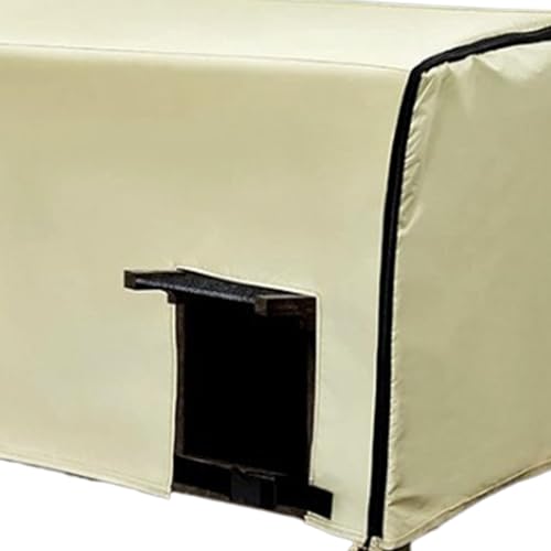 Hundezwinger Abdeckung,Mit Belüftung, Sichtschutz, In Großer Ausführung Und Isoliert - Wasserdichte Box Abdeckungen Für Hundeboxen,Für Winter, Zuhause, Laufstall, Camping, Reise, Bett, Innenbereich, A