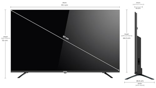 Image of Onida 127 cm (50 inchs) Nexg Series 4K Ultra HD Smart QLED Mini LED Google TV MZ50MIN