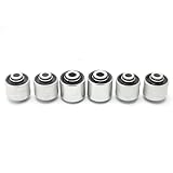 HLBTK 540-168 6PCS Rear Suspension Knuckle Bushing Kit Fits for Jeep Cherokee 2.4L 3.2L 2014 2015 2016 2017 2018