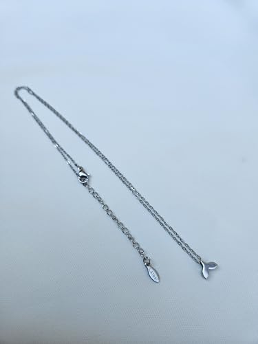 Colar Aço Inoxidável Feminino Delicado Cordão Corrente Feminina Fininha Pingente Cauda De Sereia Aço