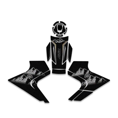 Autocollants de carénage pour 700MT : kit de protections réservoir