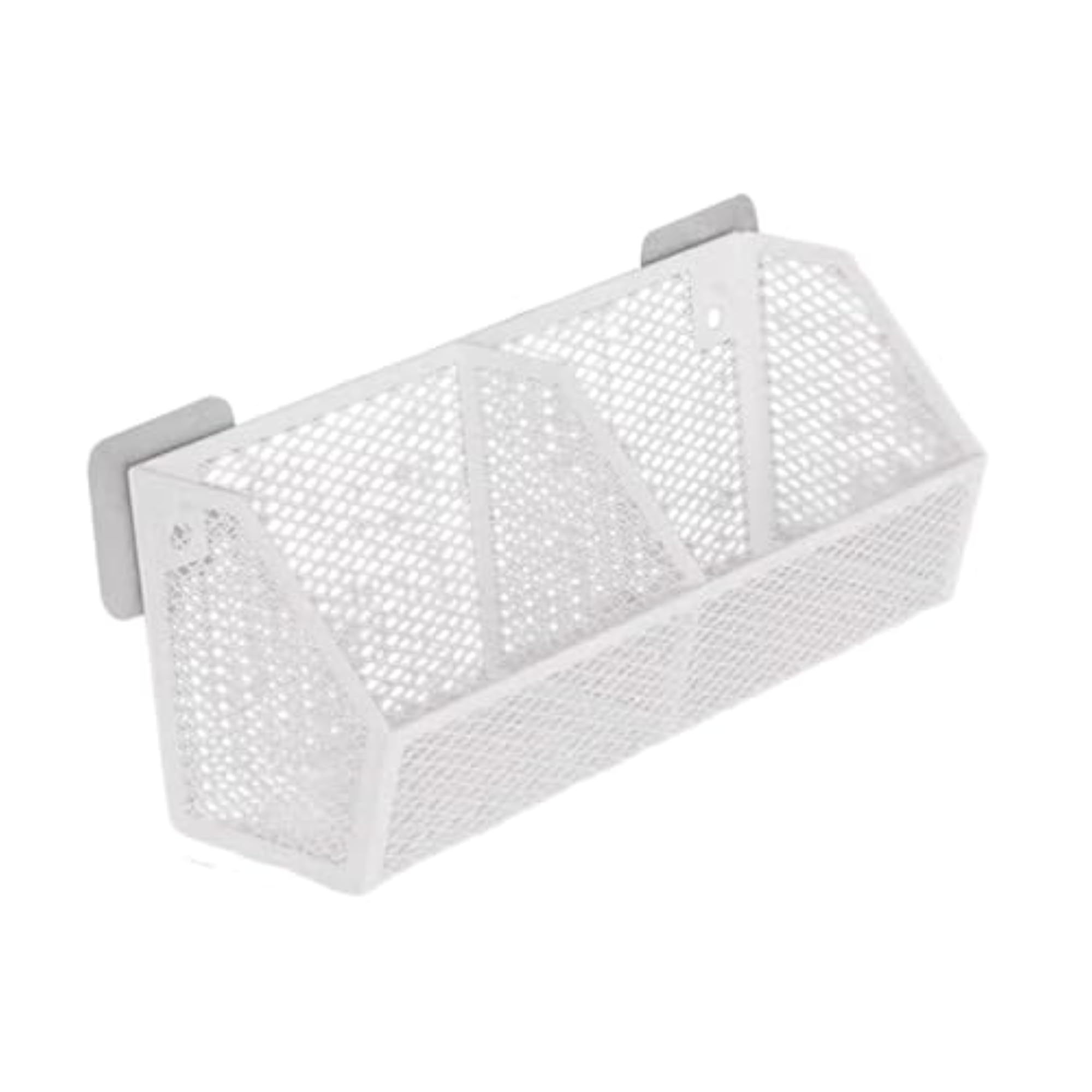 Wall Hanging Basket, White Multiuse Decor for Living Room