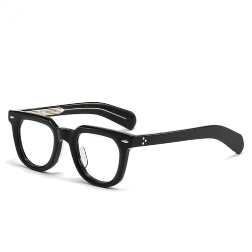 Lunettes de vue classiques rétro et monture irrégulière tendance pour homme et femme