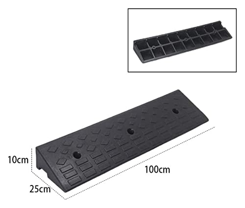 Rampas domésticas multiuso para vehículos, rampa antideslizante 100x25x10 cm miniatura 2