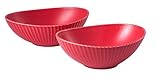Set 2 of 42 (OZ) ounces Porcelain big fruit, salad bowl, popcorn bowl, large serving bowls, salad...