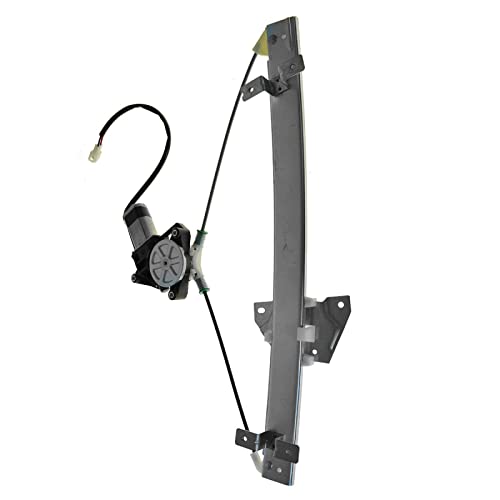 Image of TRQ Front Right Power Window Regulator & Motor Assembly Passenger Side Compatible with 1999-2003 Mitsubishi Galant
