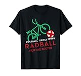 Radball Radballspieler Radballrad Radball Torwart T-Shirt