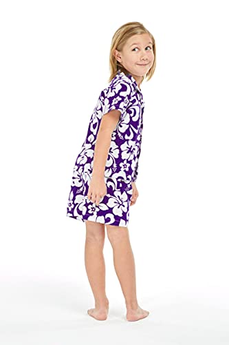 Image of Boys' Aloha Luau Shirt Cabana Set in Signature Prints | 100% Cotton; Button Front Shirt; Signature Tropical Prints; Lightweight Comfort; Vacation Ready